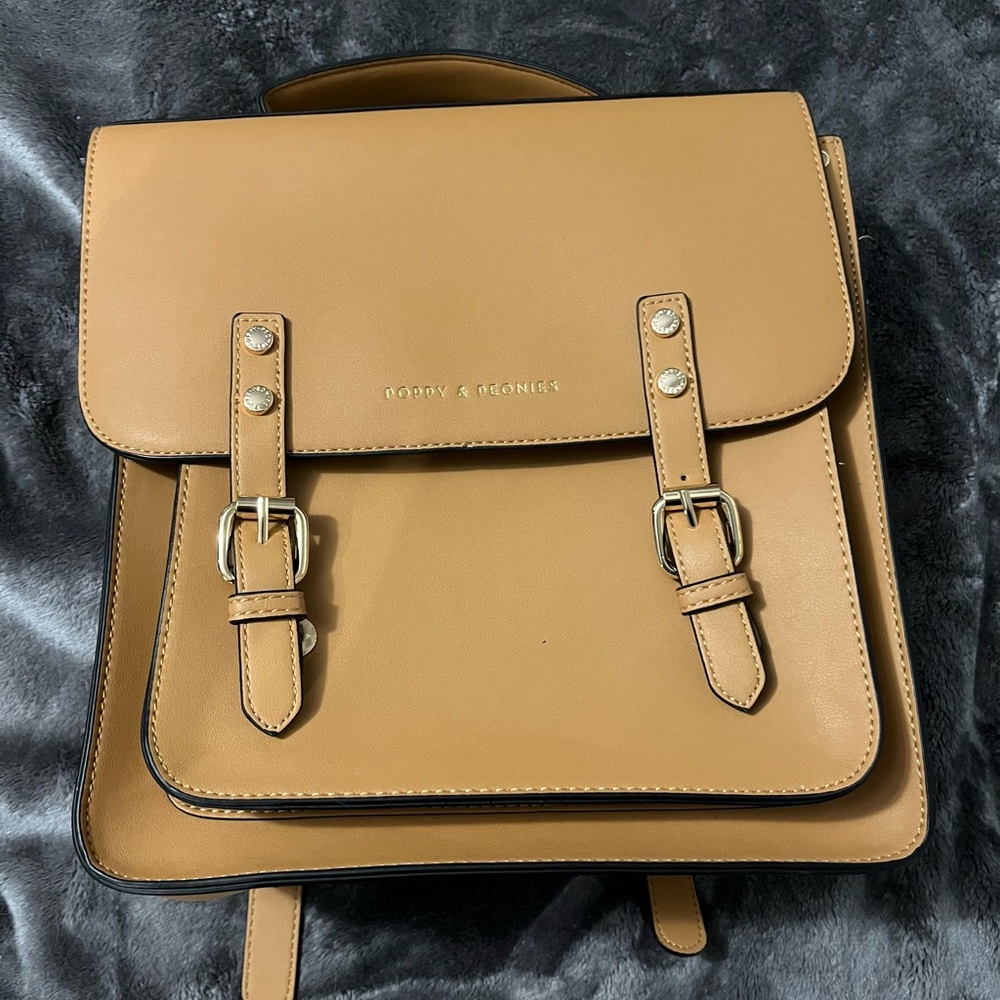Poppy & Peonies little wanderer backpack